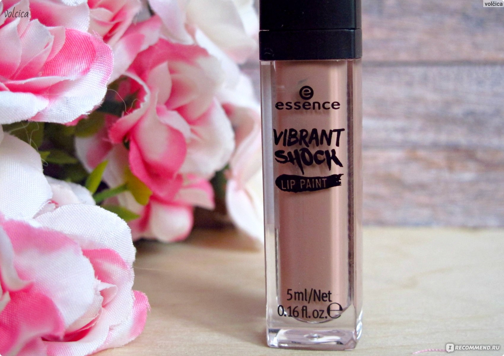 essence vibrant shock lip paint