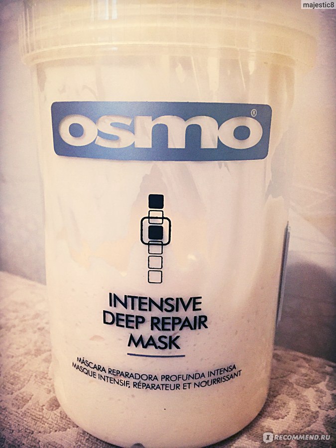Маска для волос osmo intensive deep repair mask