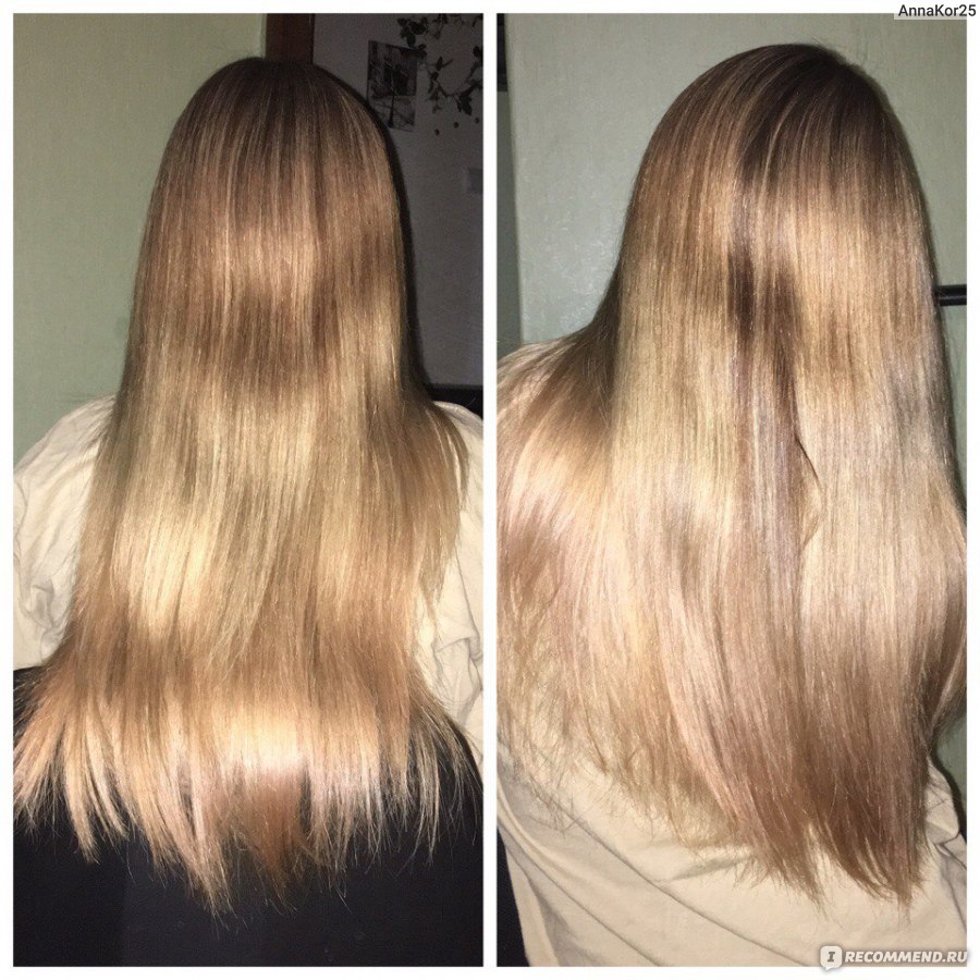 Концепт песочный блонд фото до и после