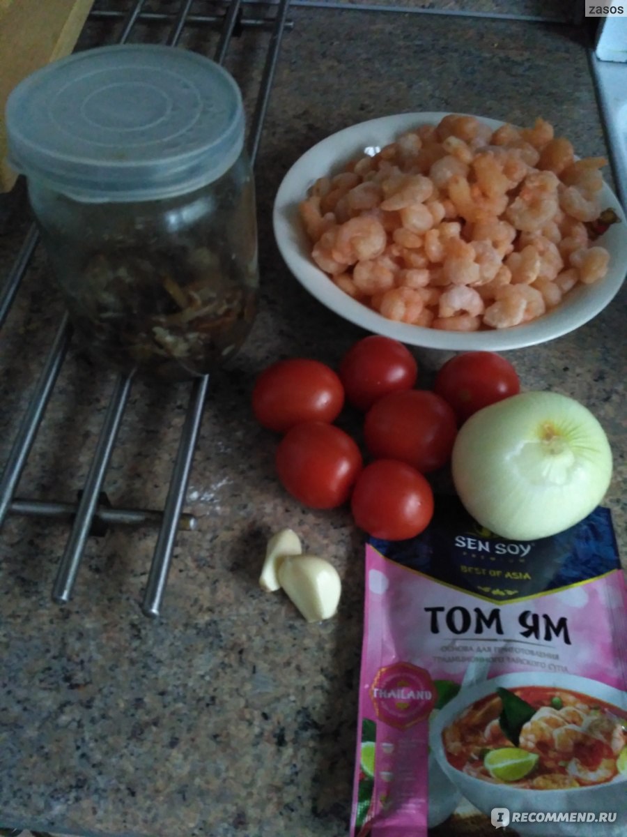 Супы быстрого приготовления Sen Soy / Сэн Сой Основа для тайского супа Том  Ям (Tom Yum) - «Том Ям-ням-ням» | отзывы