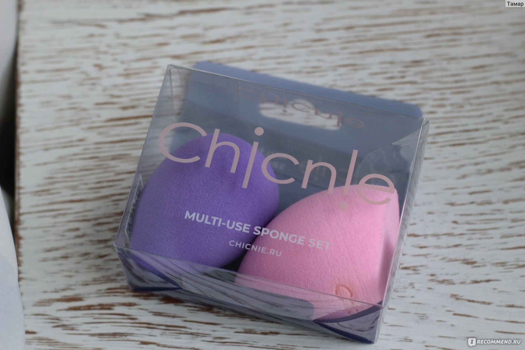 Спонжи для макияжа Chicnie Multi-use sponge set фото
