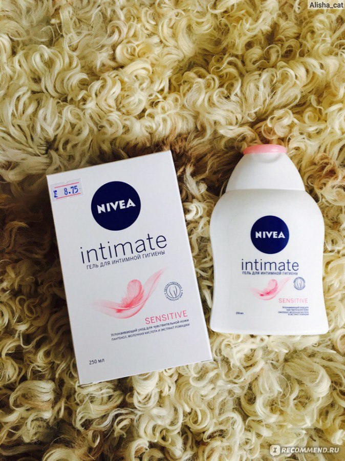 Гель для интимной гигиены Nivea Intimo Natural Comfort 250ml.