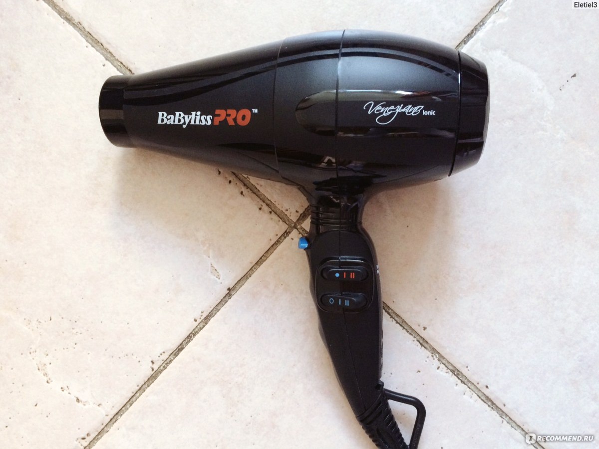 Фен Babyliss Pro Veneziano BAB6600RE - «Разница все-таки ощутима!» | отзывы