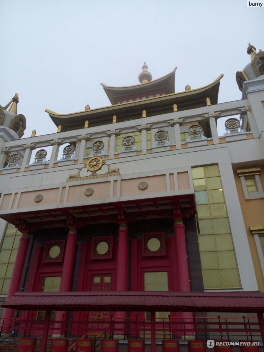 буддистский храм в элисте