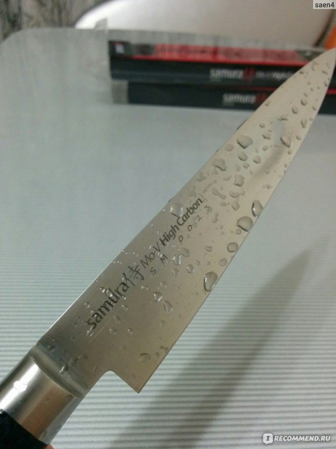 Нож Samura MO-V High Carbon - «Ножи Samura Mo-V High Carbon» | отзывы