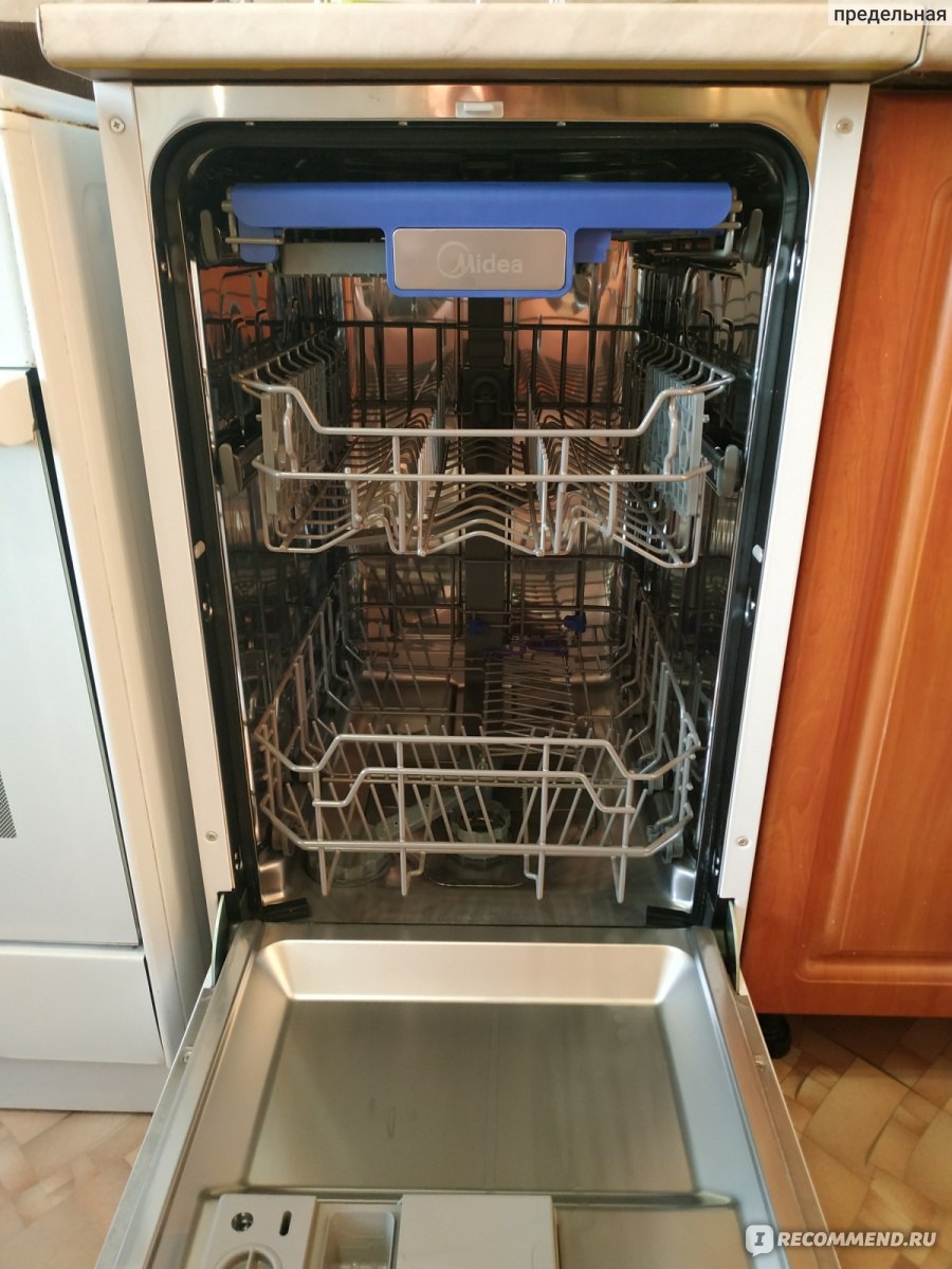Посудомоечная машина со съемной верхней крышкой под столешницу