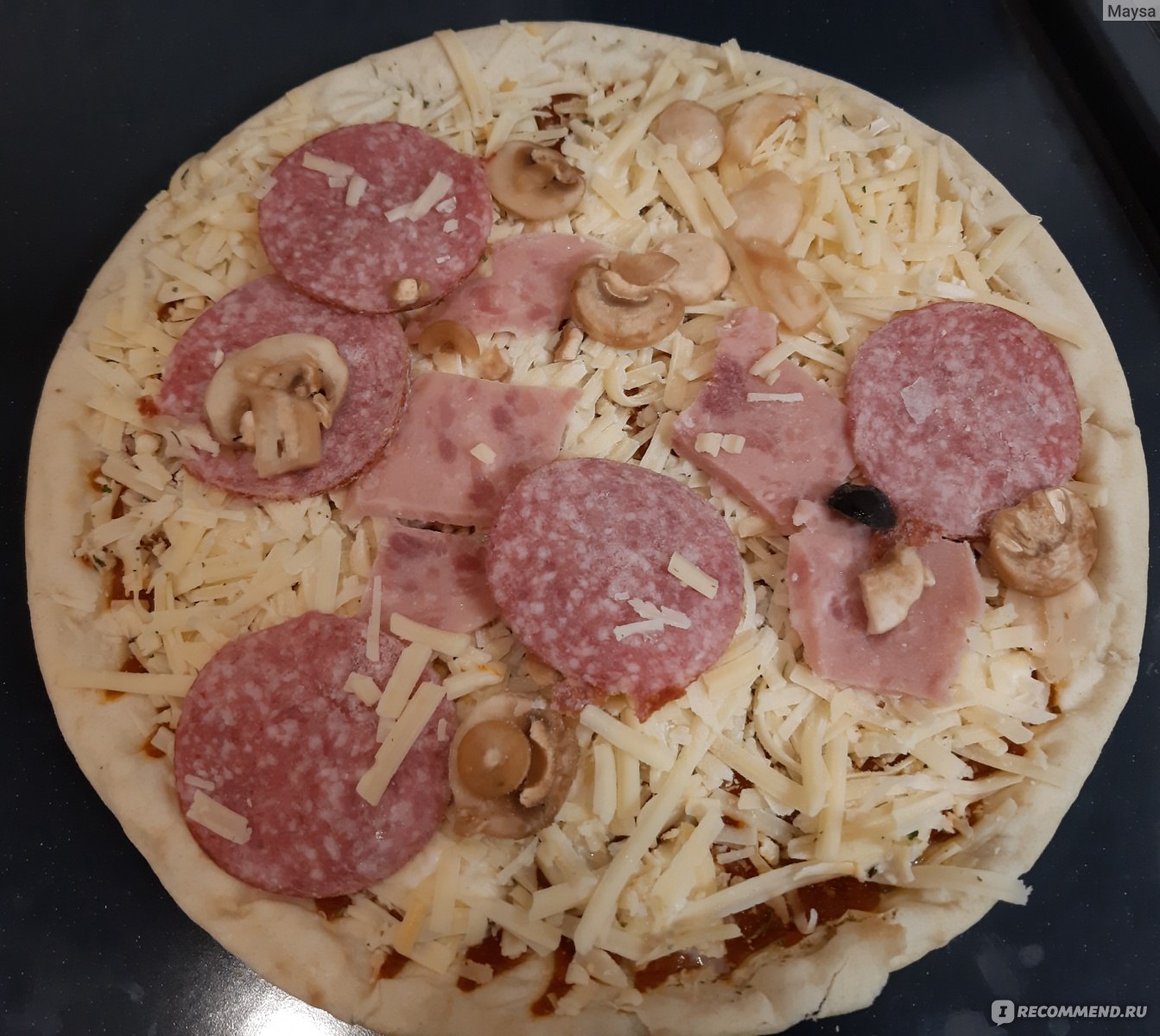 цезарь пицца с ветчиной и грибами 420 г фото 113