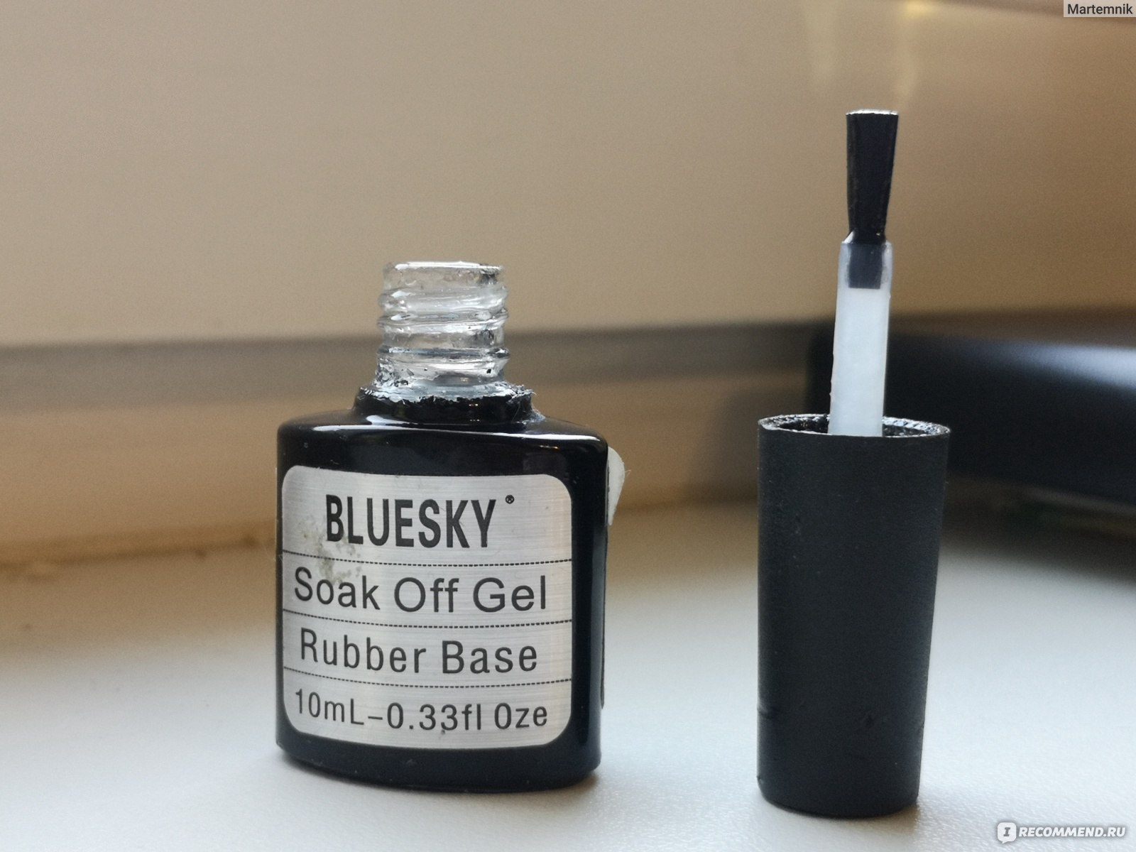 BLUESKY Soak off gel Rubber base coat отзыв. 