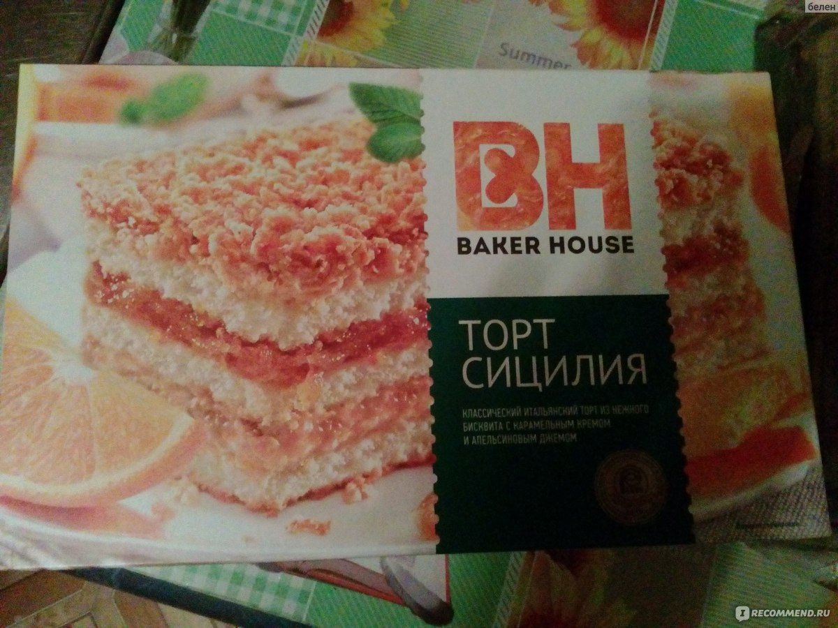 Торт baker house штрих код