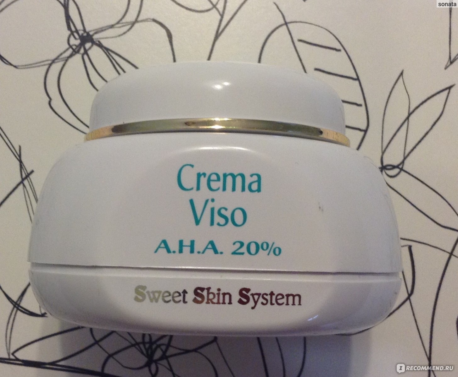 Sweet skin system. Crema viso a.h.a 20 Sweet Skin. Sweet Skin System crema viso. Sweet Skin 12 Aha. Пилинг Sweet Skin System Aha.