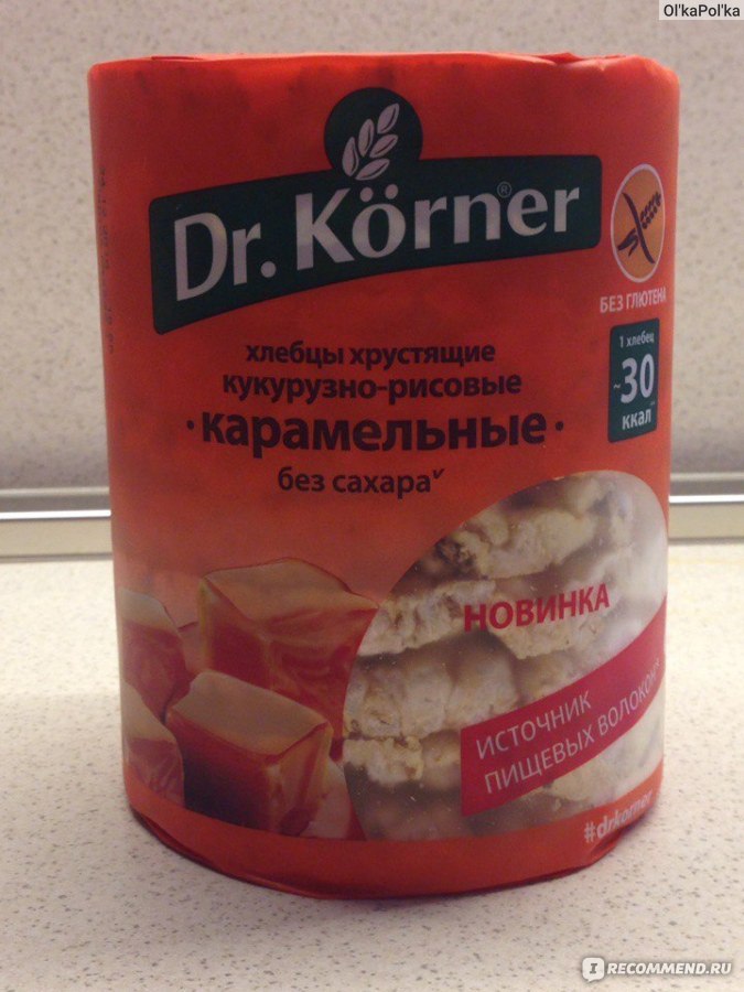 Торт из хлебцев dr korner