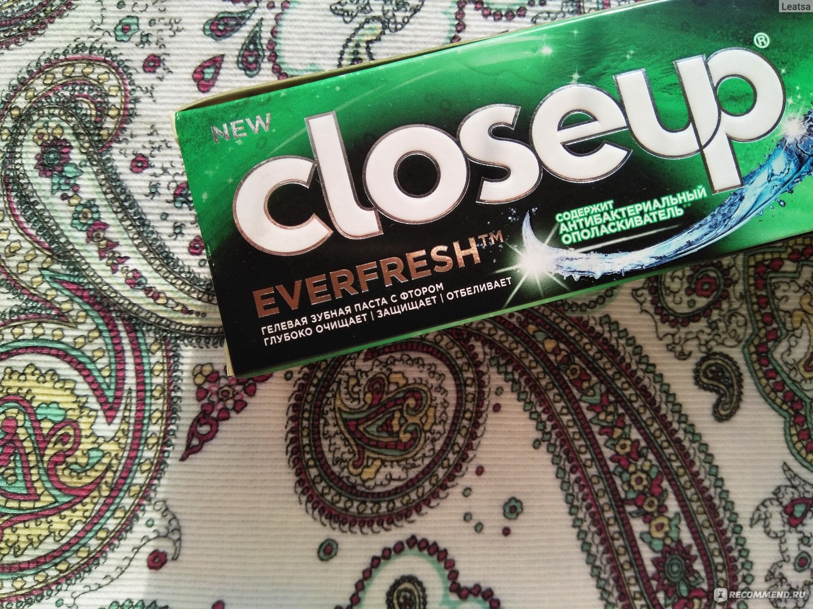 Зубная паста Closeup Everfresh мятный заряд фото