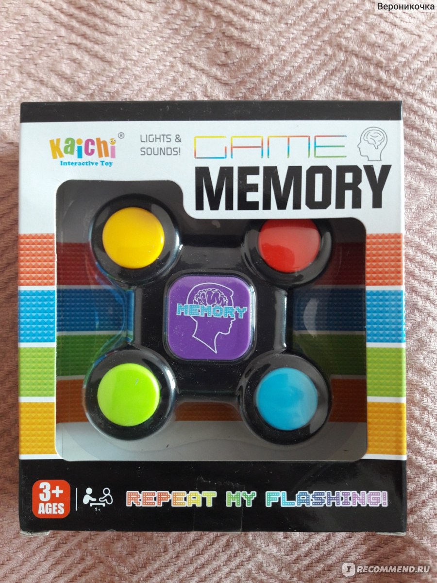 Игра развивающая Kaichi GAME MEMORY - «Интересная игра, развивающая память  у взрослых и детей!» | отзывы