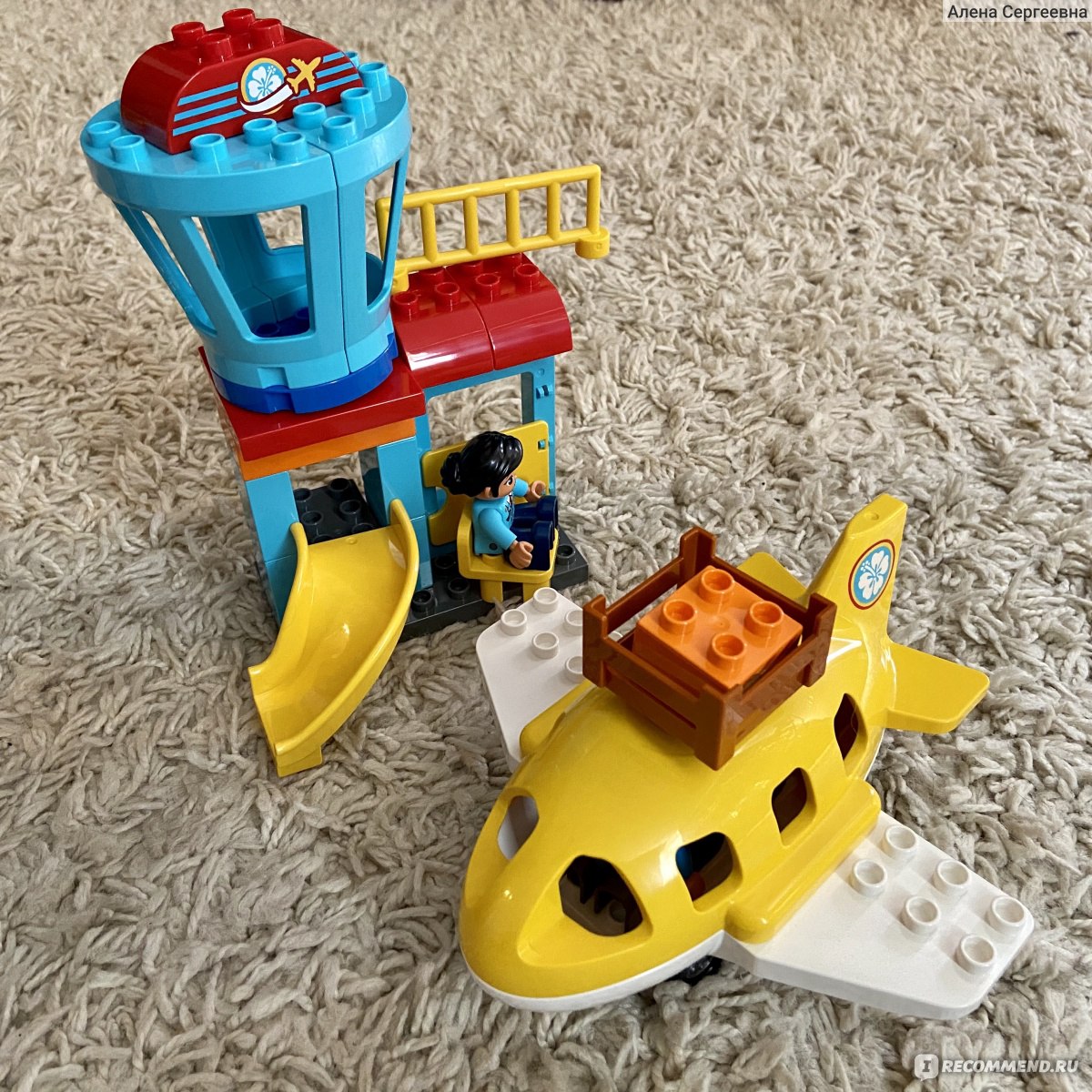 Lego Duplo 10871 Аэропорт - «LEGO DUPLO. С набором «Аэропорт» полет  фантазии вашему ребенку обеспечен. ❤️» | отзывы