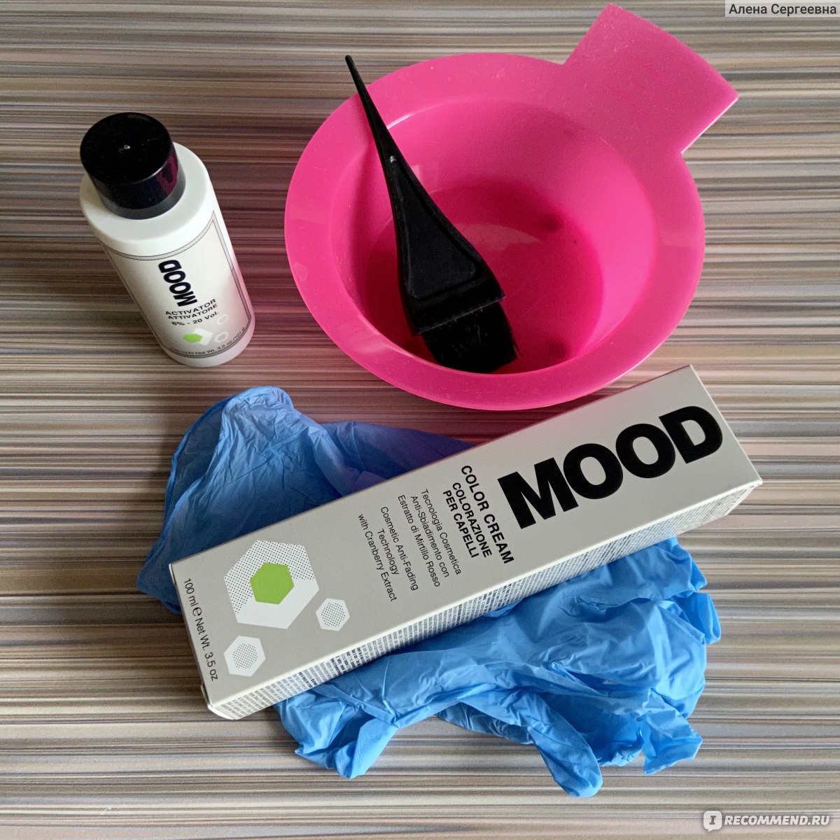 Краска для волос Mood Color Cream  фото