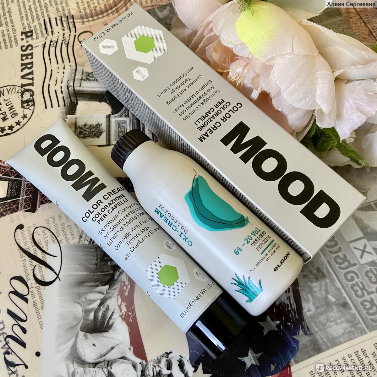 Стойкая краска MOOD COLOR CREAM отзыв