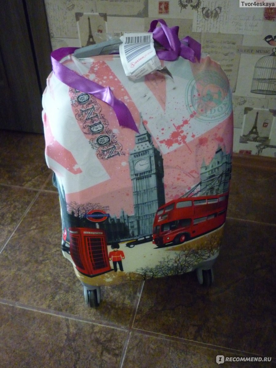 Чехол для чемодана Luggage Cover style 329950 - «Зачем нужен чехол для  чемодана? Как выбрать? Есть фото.» | отзывы