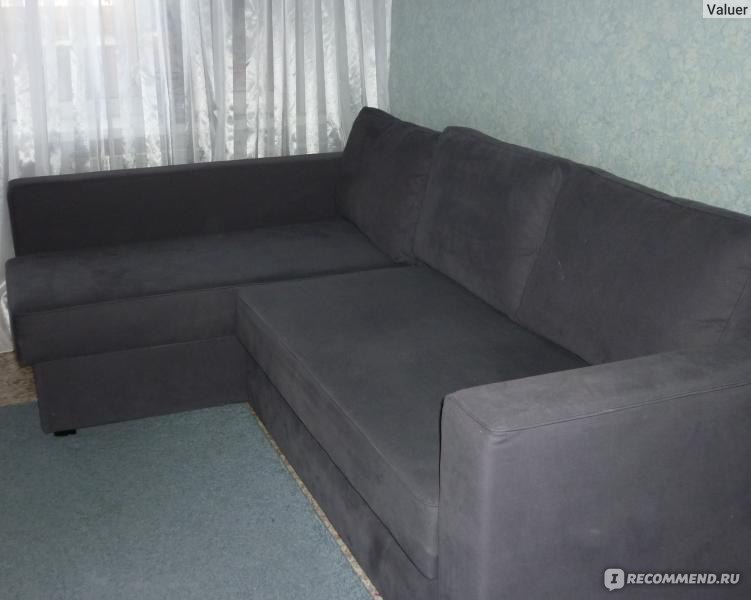 Угловой диван-кровать Монстад IKEA - «Диван Монстад не для грязнуль. Еще идефект появился через полгода. ОБНОВЛЕНО - дефект то всё растёт!»