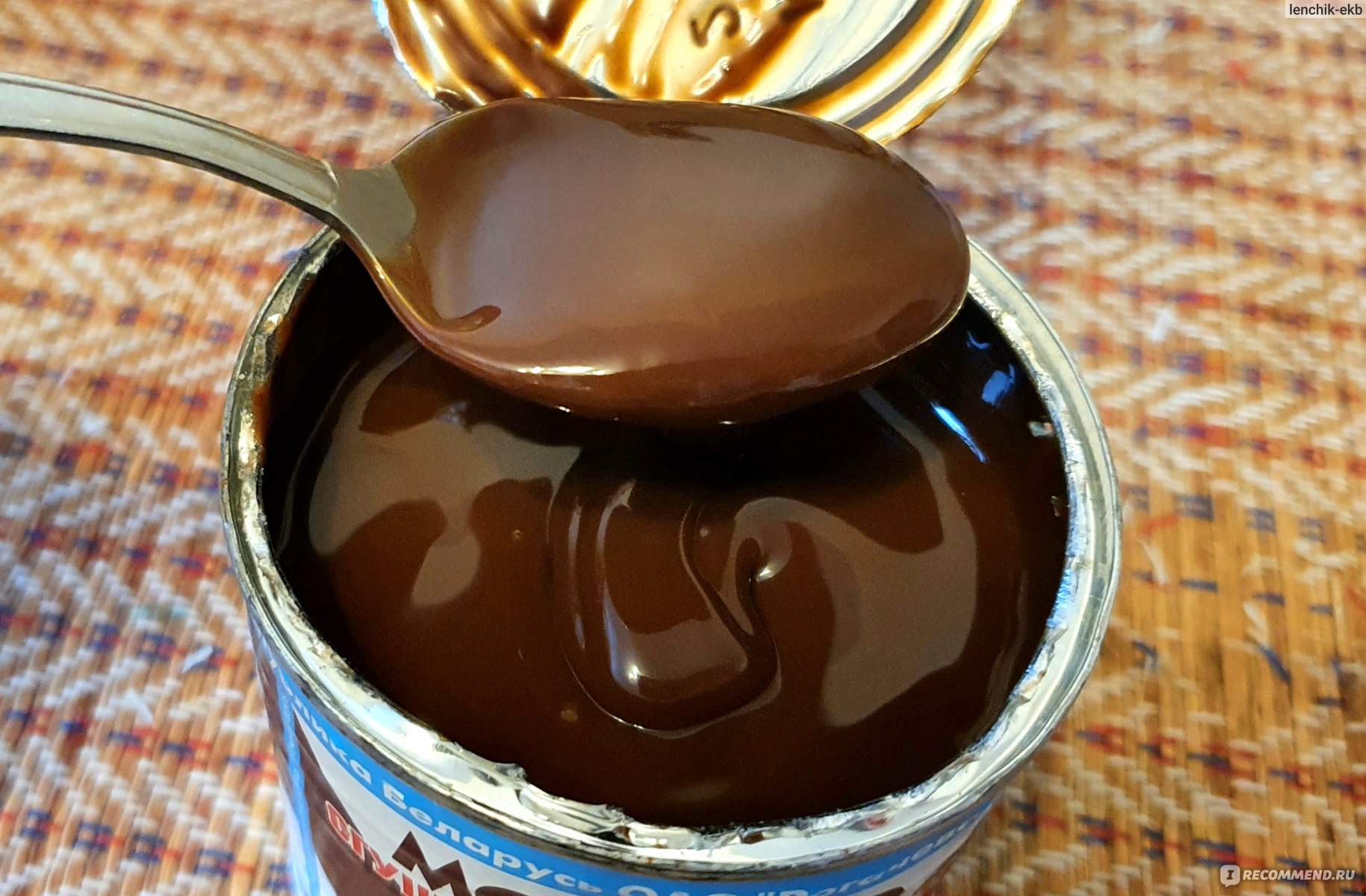 Сгущенка шоколадная какао