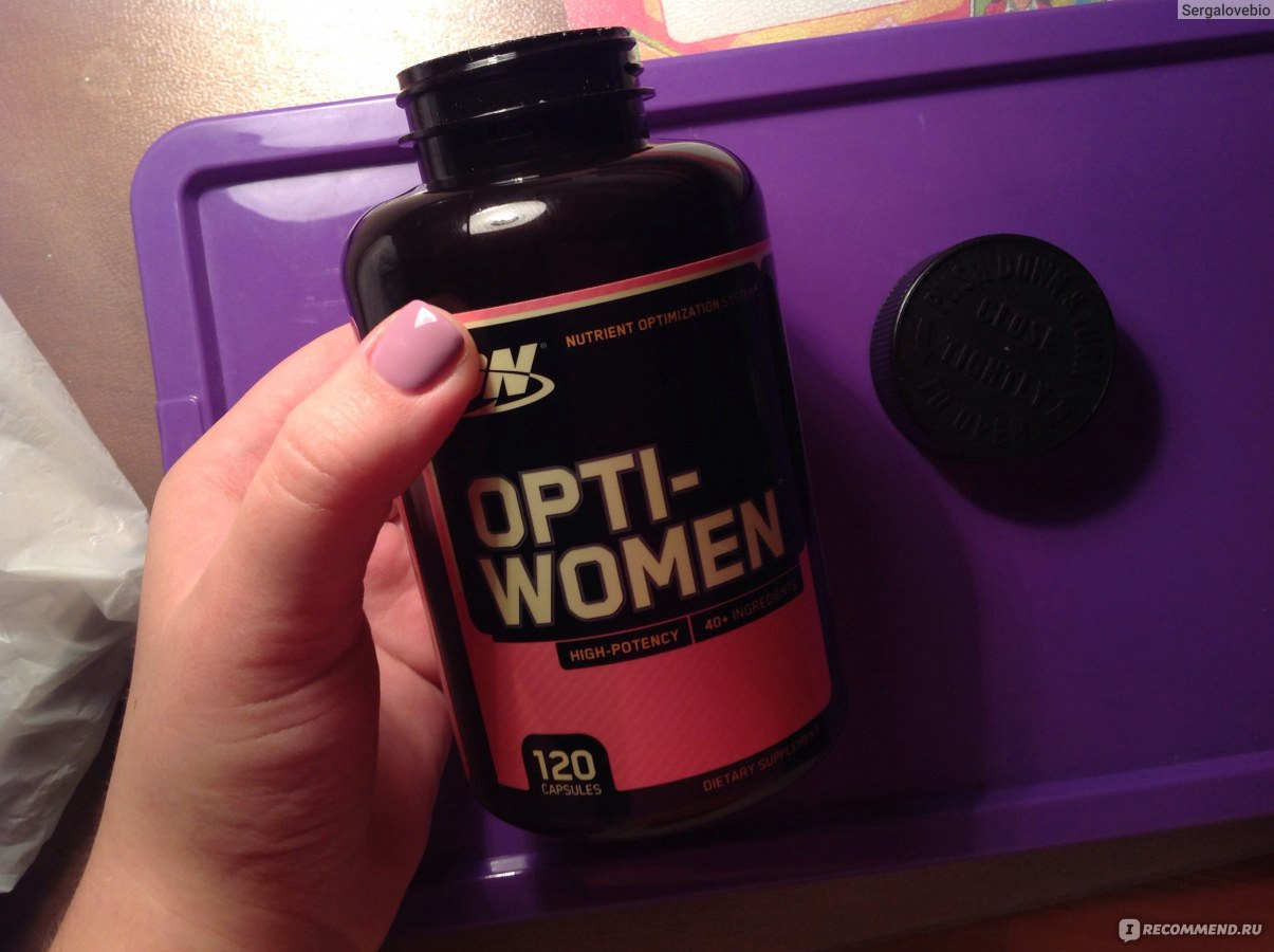 Optimum Nutrition Opti women 120