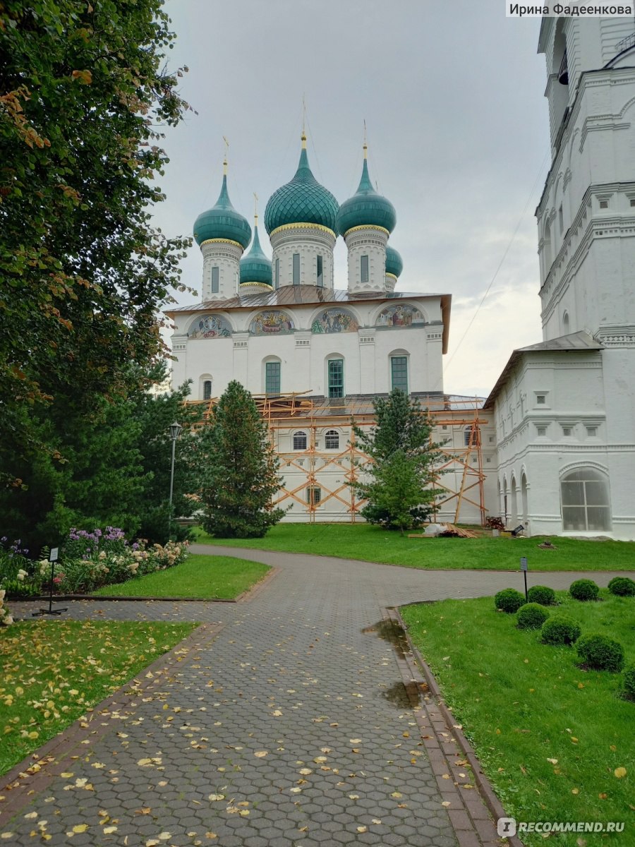 Свято Введенский женский монастырь Ярославль изразцы