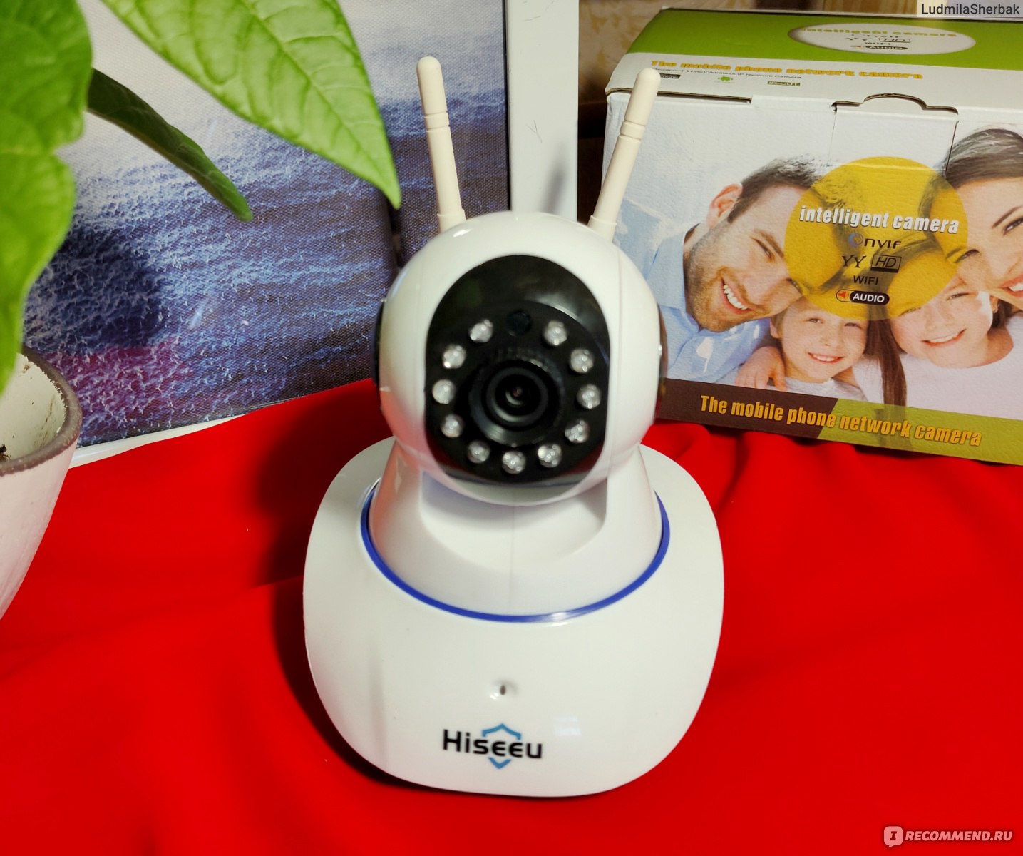 IP камера Aliexpress Hiseeu 3MP 2MP IP Camera Wireless Home Security Camera  wifi 1080P 1536P Two-Way Audio CCTV Video Surveillace Baby Monitor Yoosee -  «Беспроводная IP камера, хорошего качества. » | отзывы