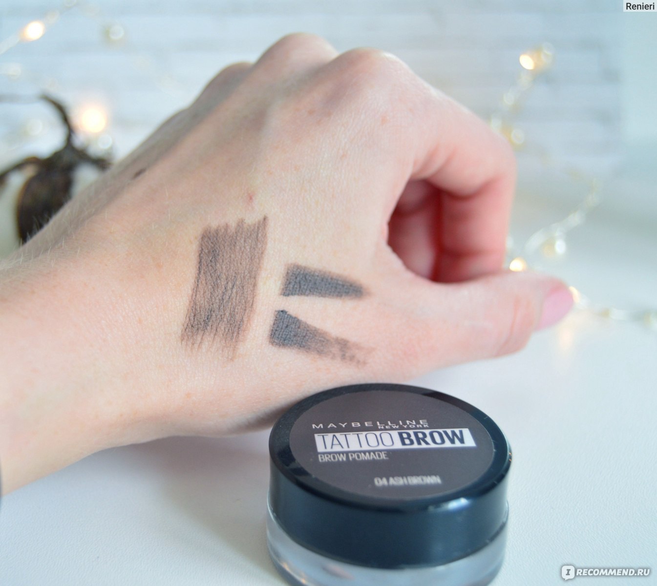 Maybelline New York Brow Pomade Ash Brown