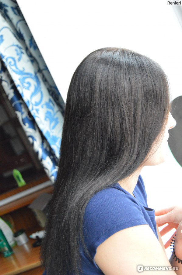 Глазирование волос в салоне фото