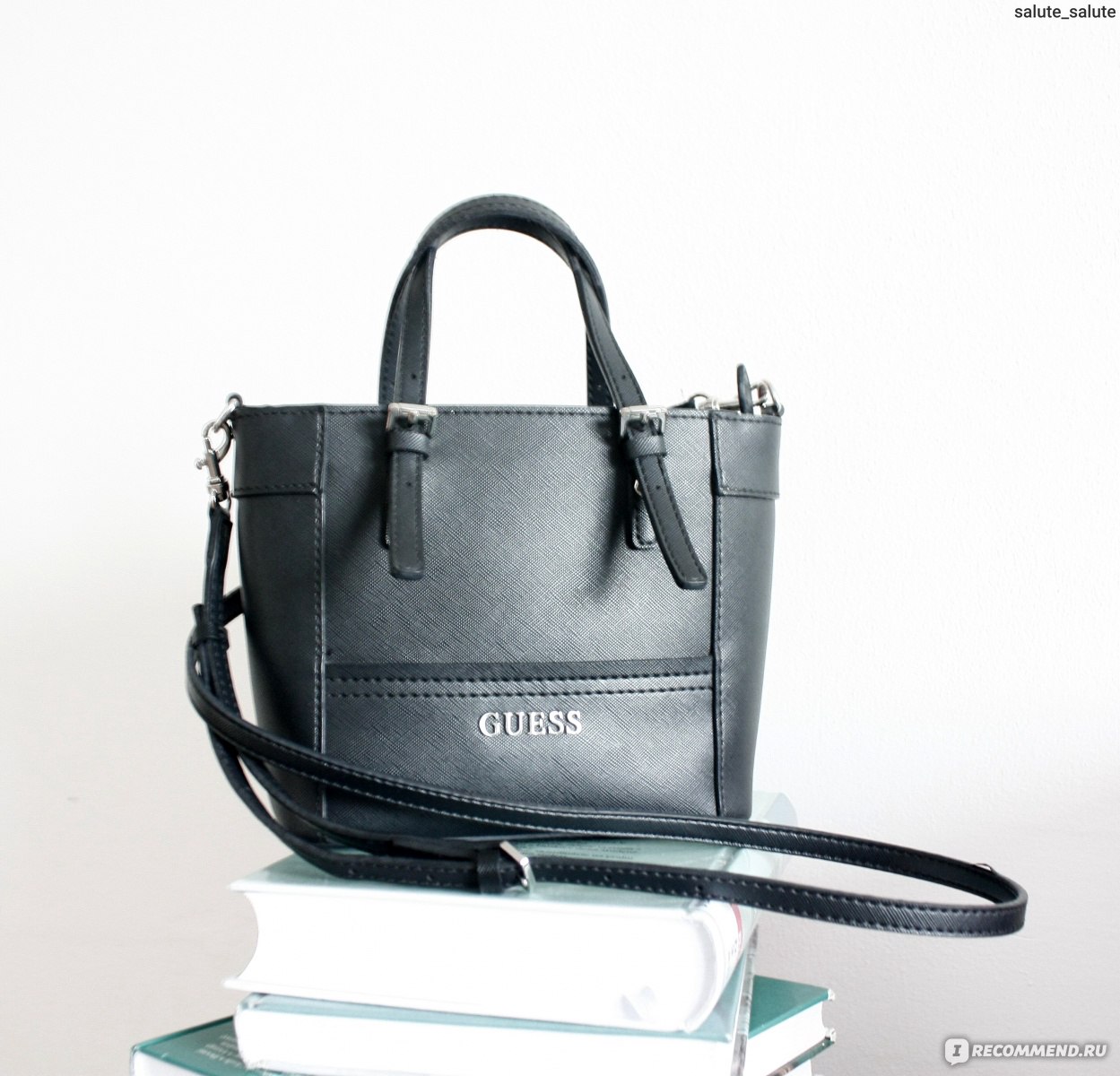 Guess delaney store mini tote