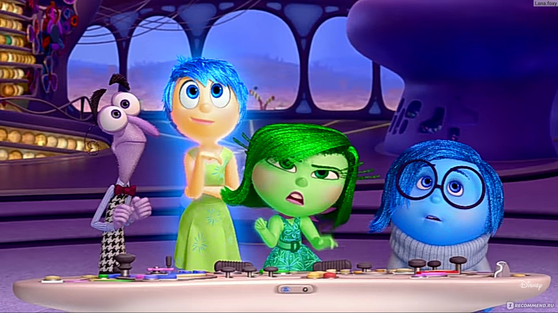 Головоломка / Inside Out - «Плакала во время просмотра этого мультика, но  дети моих слёз не поняли... Замечательный мультфильм с глубоким смыслом. »  | отзывы