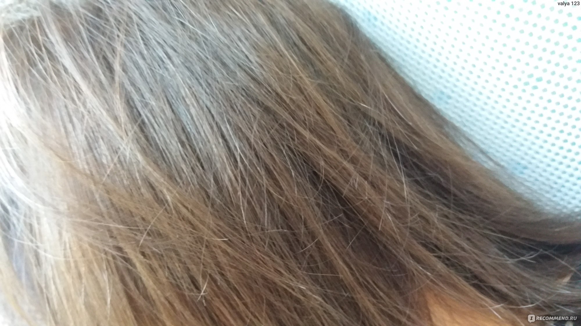 Эстель 6.71 на волосах осветленных