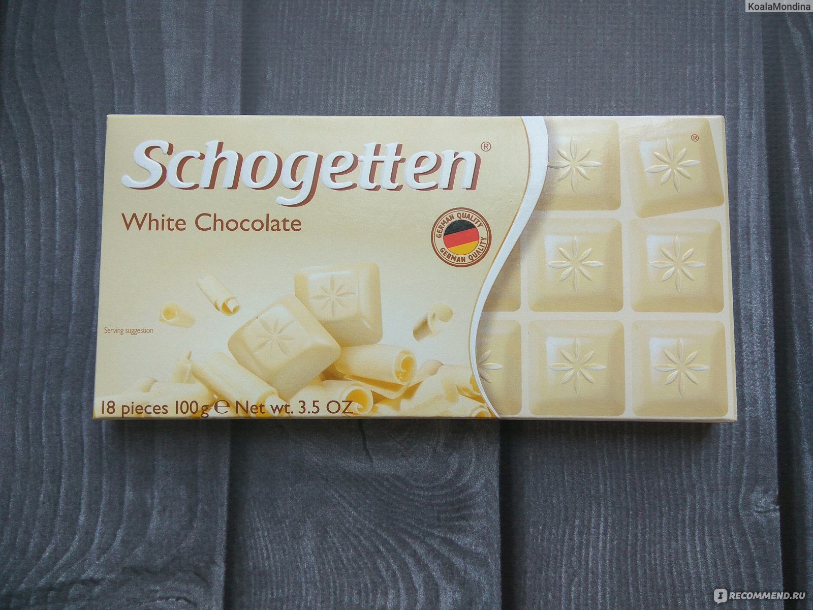 Шоколад Schogetten White Chocolate