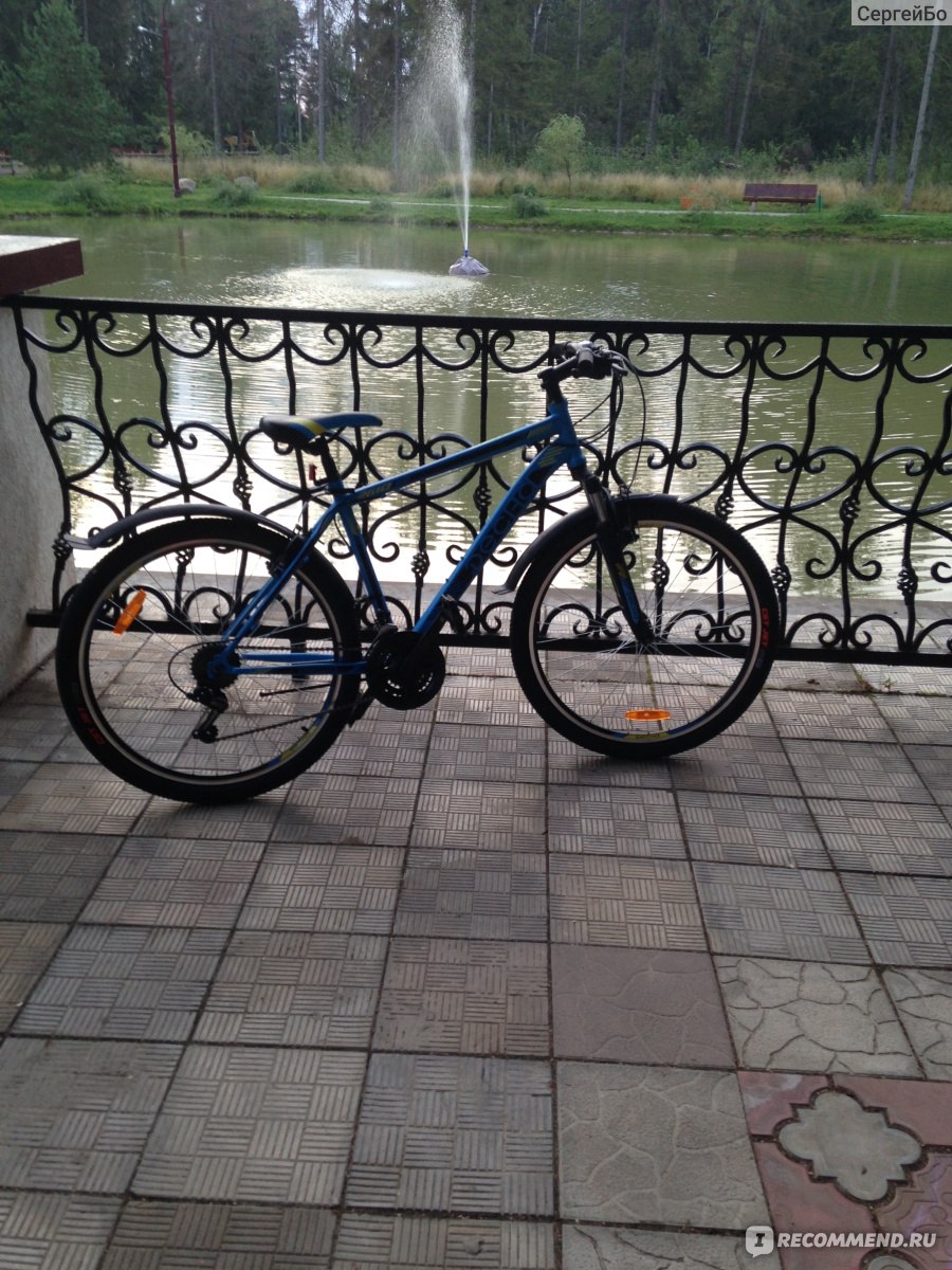 Велосипед горный Десна 2610V 26«х18» син/черн фото