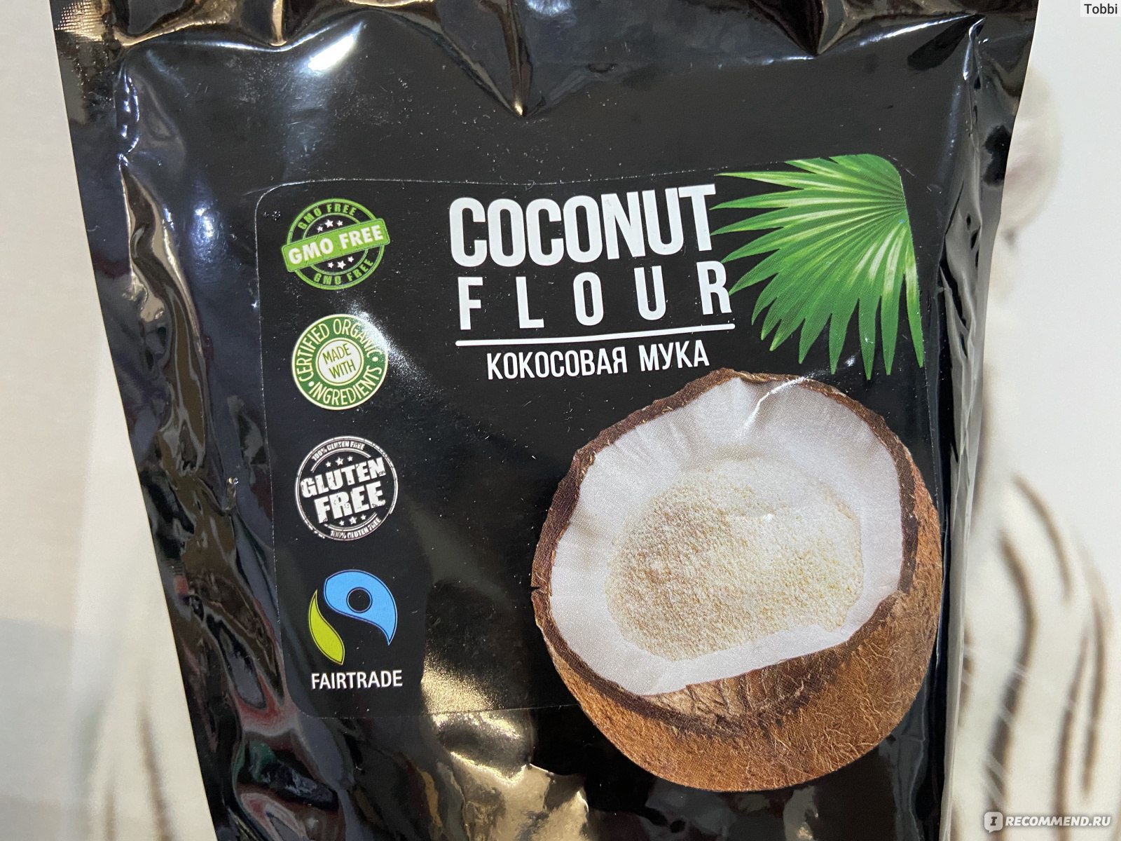 Кокосовая мука Econutrena Coconut flour - «Маффины из кокосовой муки. Чем  отличается от пшеничной? Часть правильного и полезного питания.» | отзывы