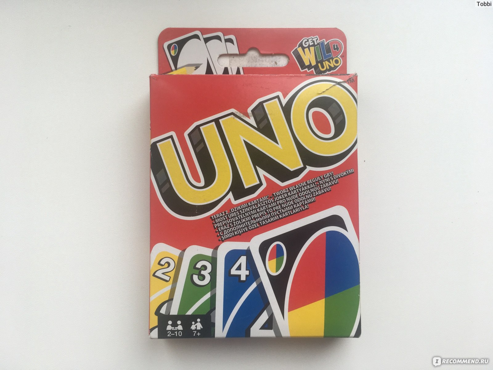 Карточная игра UNO для компании - «✓ Увлекательная игра для компании.  Интересное времяпровождение.» | отзывы