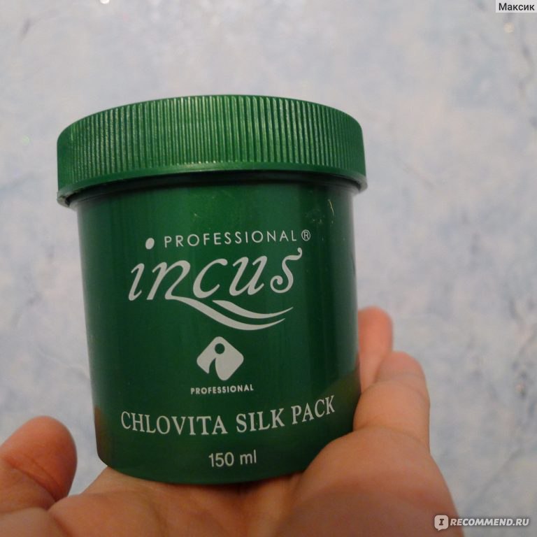 Маска для волос incus chlovita silk pack