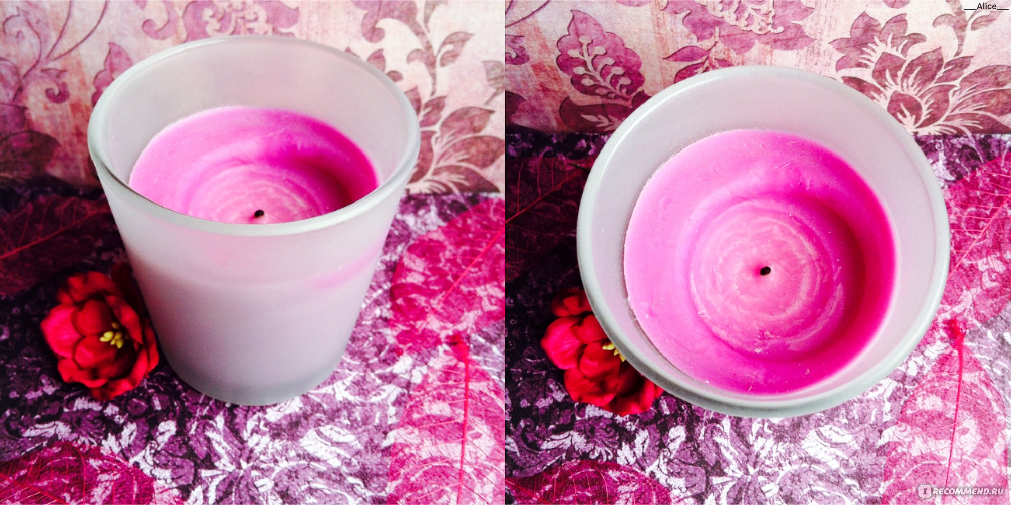 Ароматизированная свеча Air Wick Essential Oils Infusion Цветочная ...