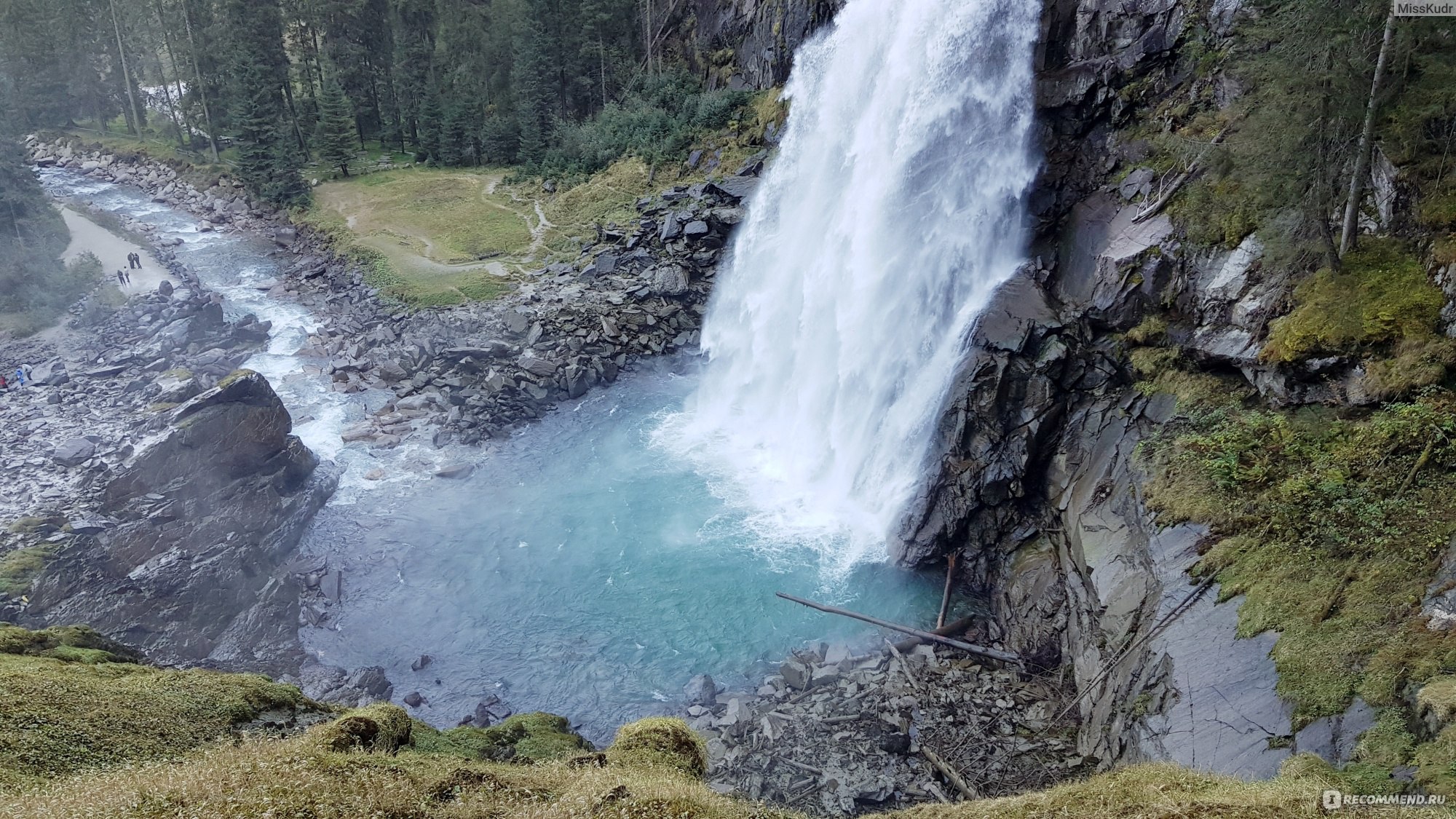 водопад кримль австрия