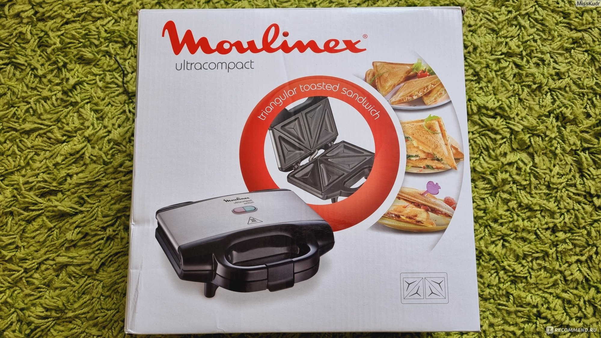 Сэндвичница Moulinex Ultracompact sm159529