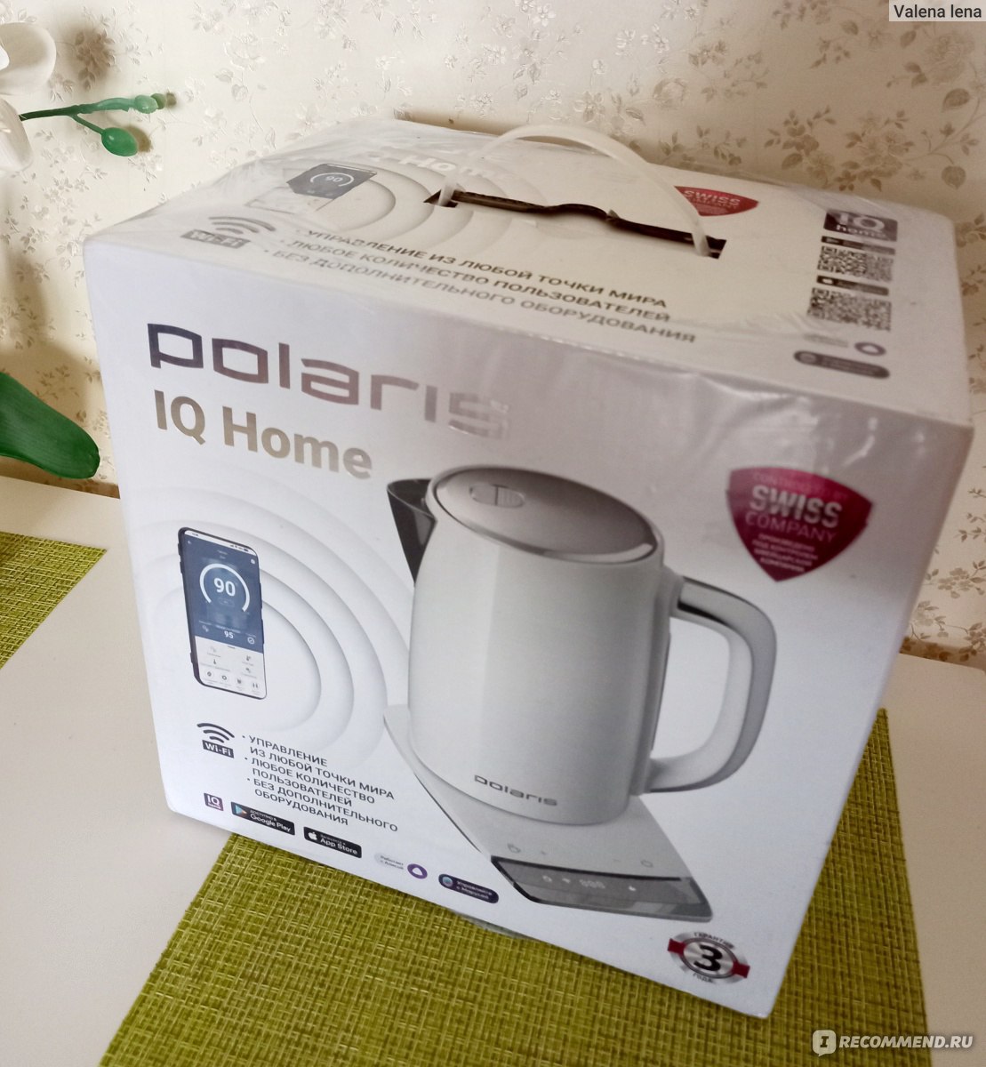 Электрический чайник Polaris PWK 1755CAD WIFI IQ Home - «Как приятно, лежа  в постели сказать: 