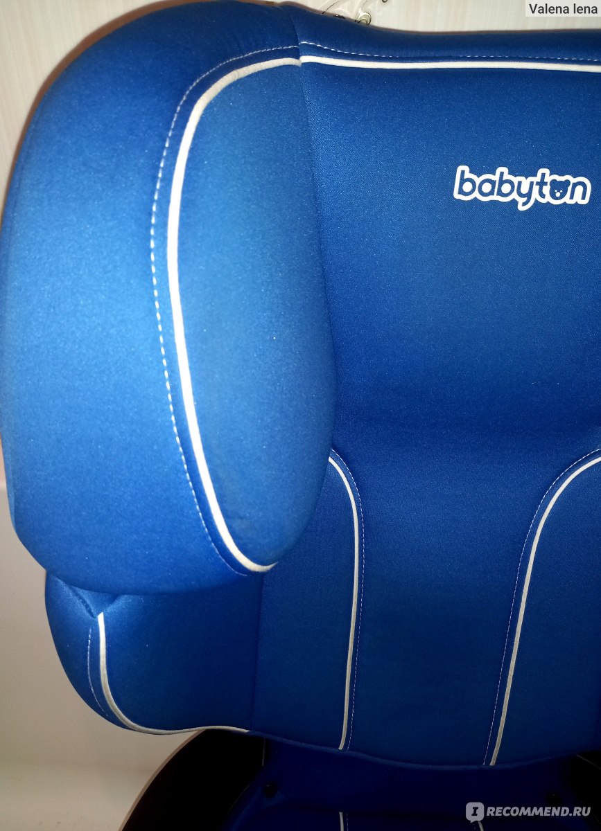 Детское автокресло Babyton Comfort Fix Blue - «Креслу - пятерка,  производителю - тройка за обман потребителей» | отзывы