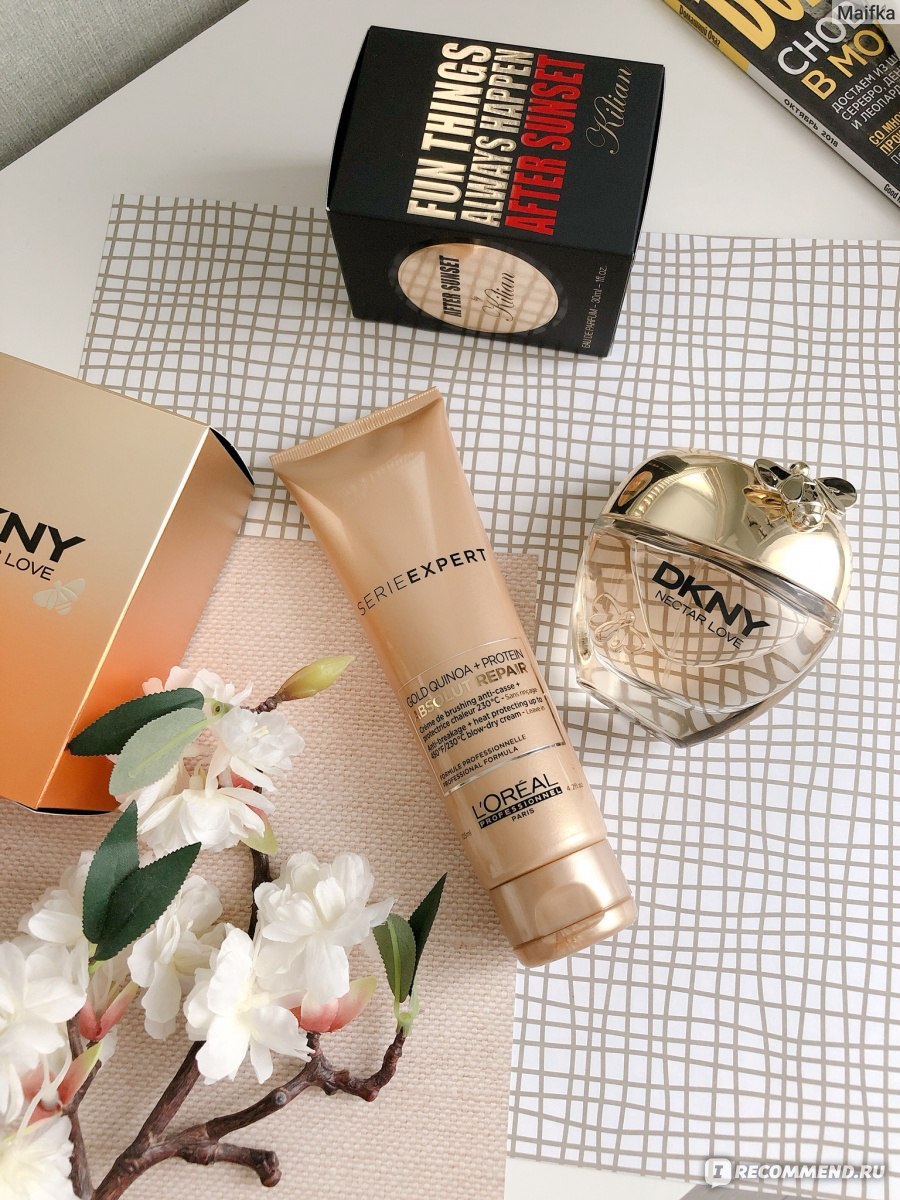 Термозащитный крем L'Oreal Professionnel Absolut Repair Gold Quinoa ...