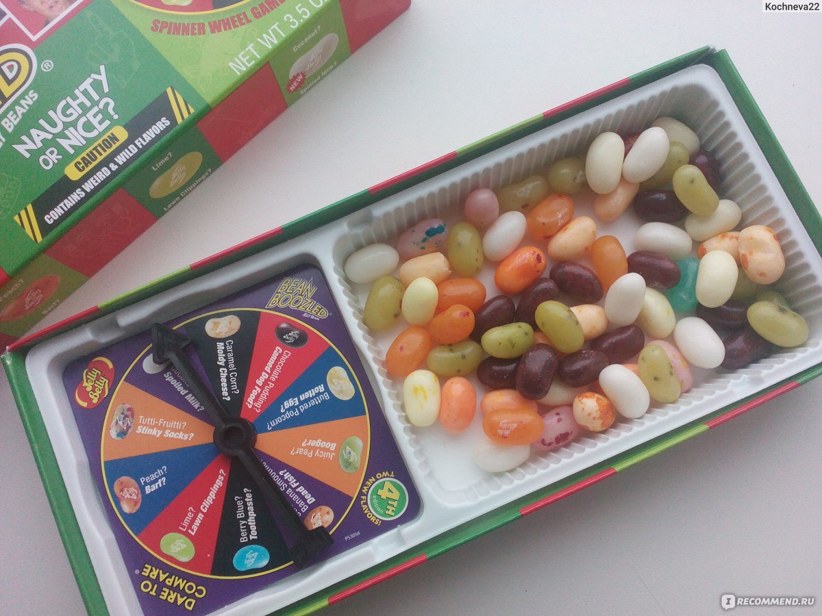 Конфеты Jelly Belly Bean Boozled - «Хотите съесть рвоту и сопли?» | отзывы