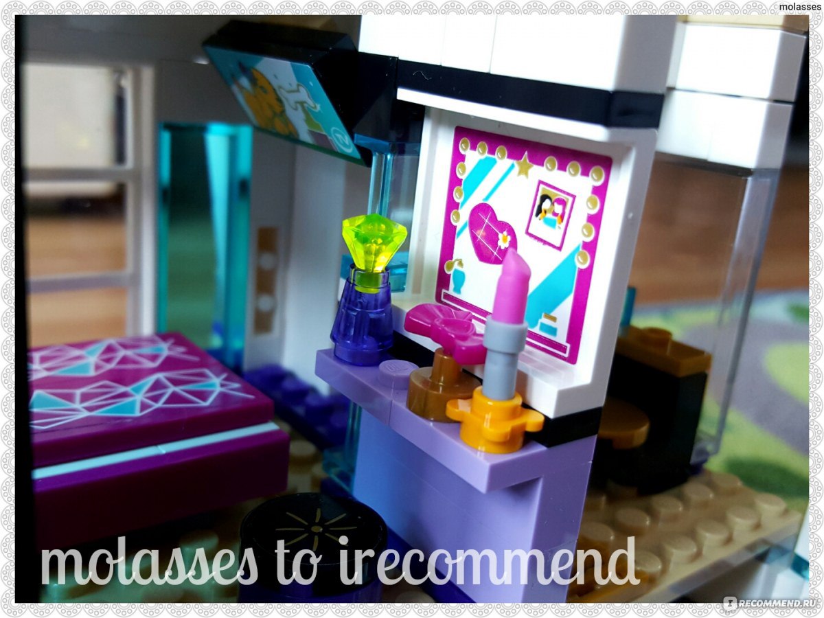 Lego Friends Поп-звезда: дом Ливи - «Ну просто супер-пуперский контруктор в  котором можно жить). Взрослых тоже за уши не оттащить))» | отзывы