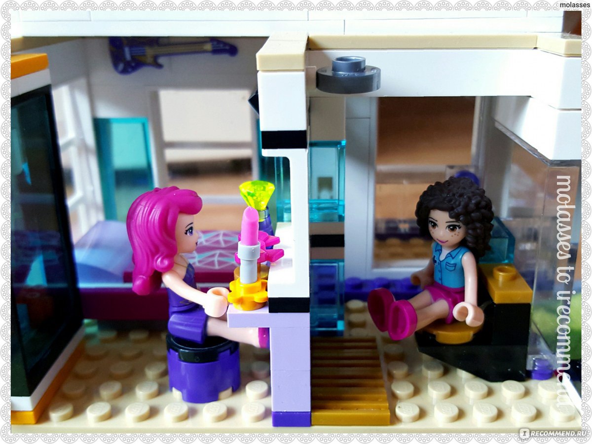 Лего френдс дом поп звезды Ливи и дом дружбы