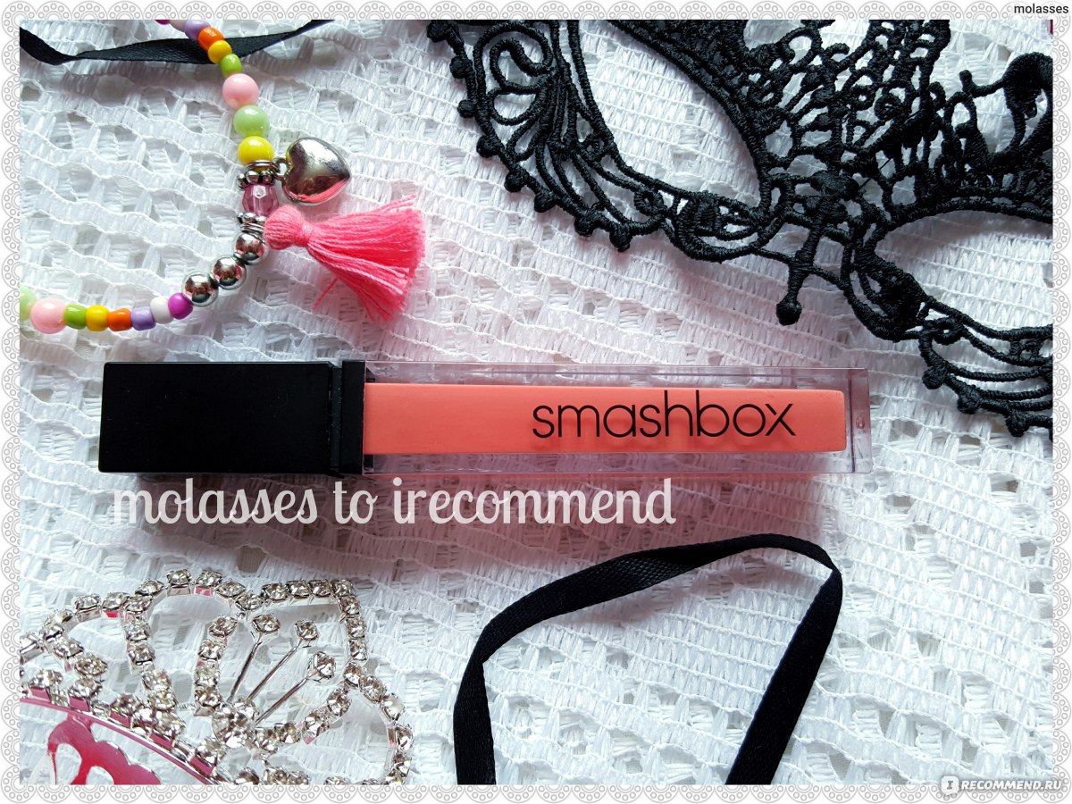 smashbox coraline lip gloss