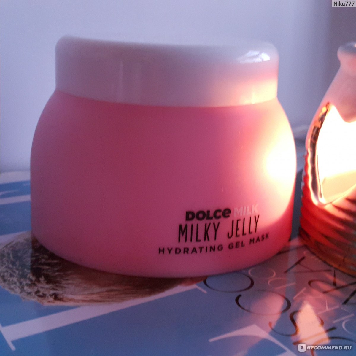 Увлажняющая маска-желе Dolce milk Milky Jelly  фото