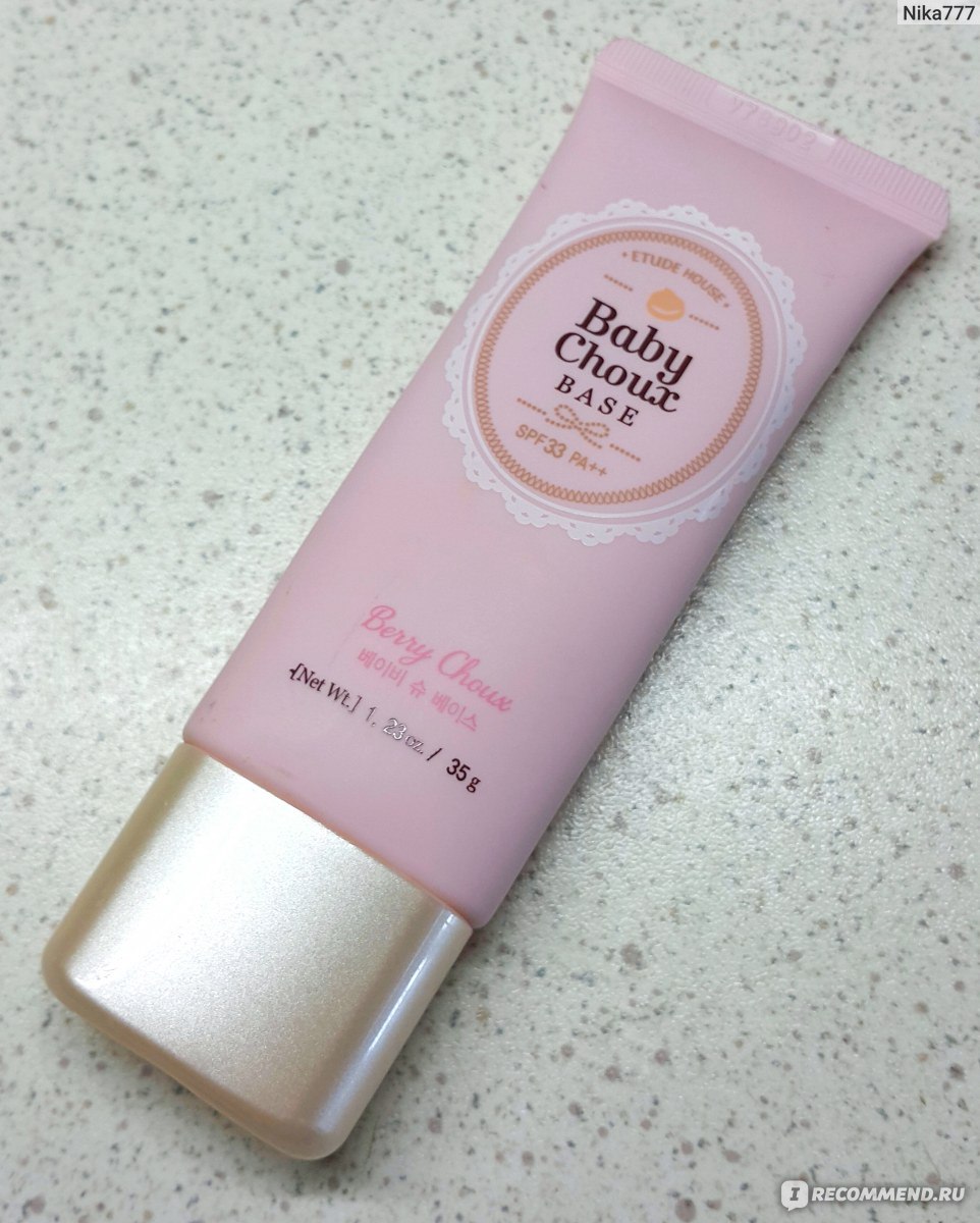 Baza Pod Makiyazh Etude House Baby Choux Base Sweet Recipe Baza Pod Makiyazh Etude House Baby Choux Base Sweet Recipe Rasskazhu Pochemu Probnik Ponravilsya Bolshe Polnoj Versii Kakoj Kozhe Podojdet