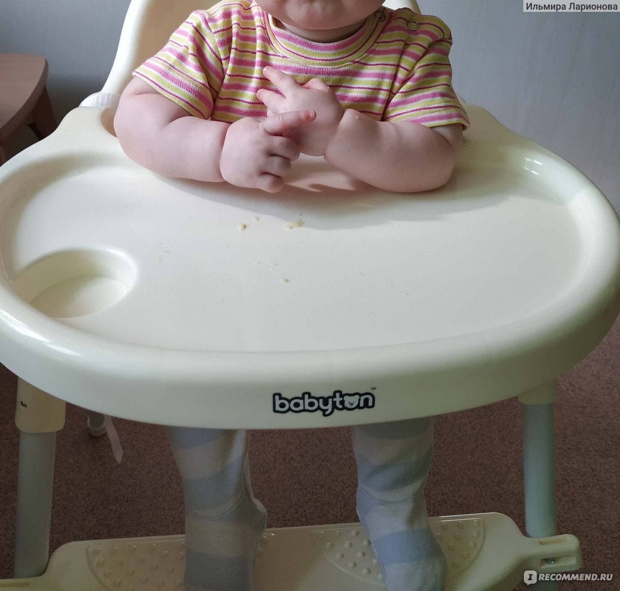 детский стульчик для кормления babyton инструкция