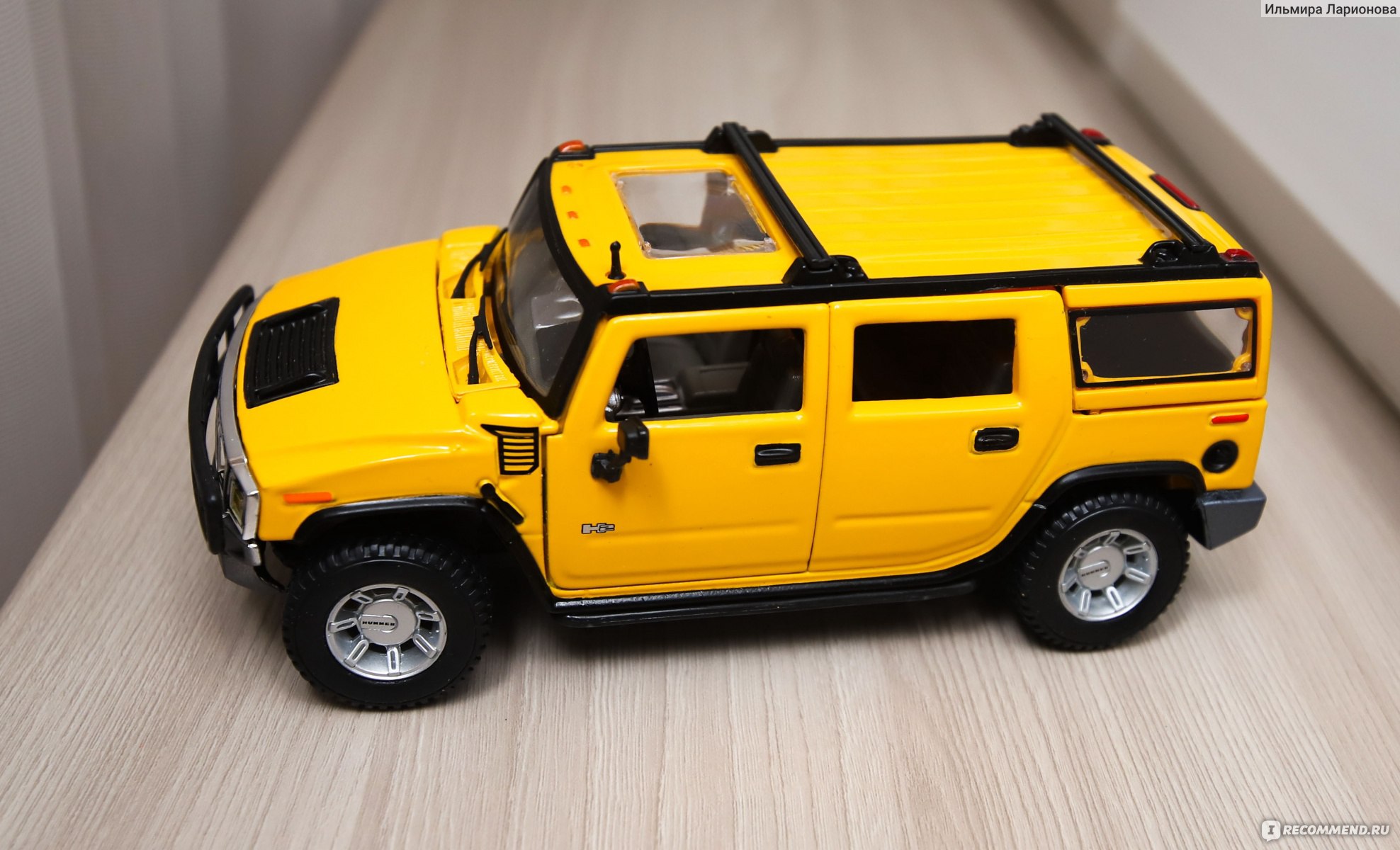 Maisto Машина 2003 Hummer h2 suv 1:27 Арт.: 31231Y - «HUMMER - МАШИНА ДЛЯ  НАСТОЯЩИХ МУЖЧИН! ПУСТЬ ДАЖЕ МАЛЕНЬКИХ! Стоит ли она своих 1200 рублей?  Покажу очередь на кассу в Детском мире 30 декабря!))» | отзывы